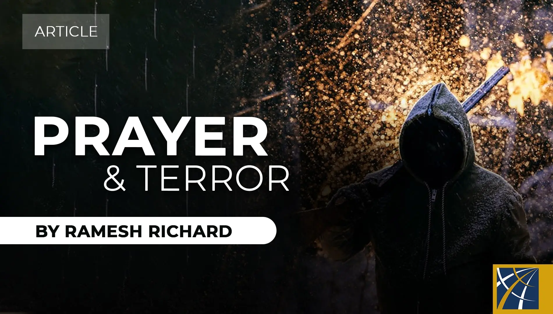 Prayer and terror image